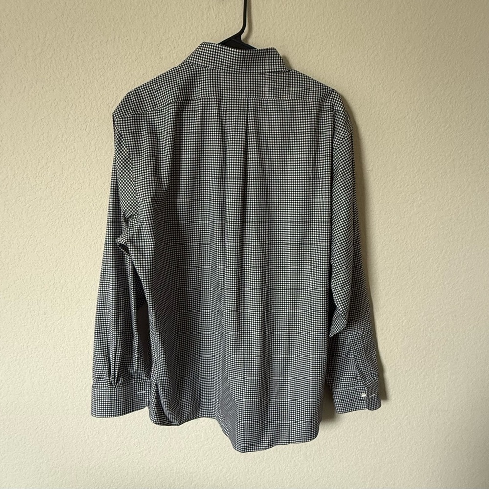 Brooks Brothers Regent Shirt Men’s Large Gingham Plaid Button Down Long Sleeve - Picture 3 of 7
